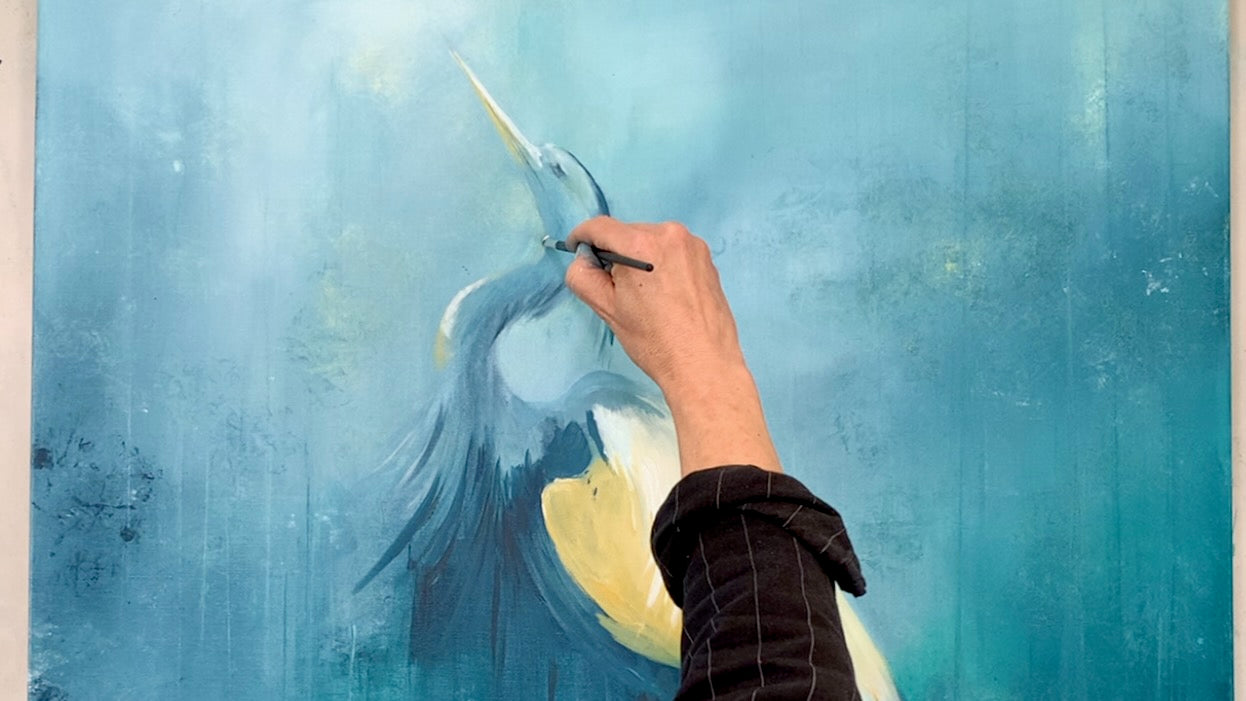 Die Kranich-Malerei: Ein Symbol für Hoffnung und Gemeinschaft zum Jahr –  Künstlerstreich UG, image size:1246x701