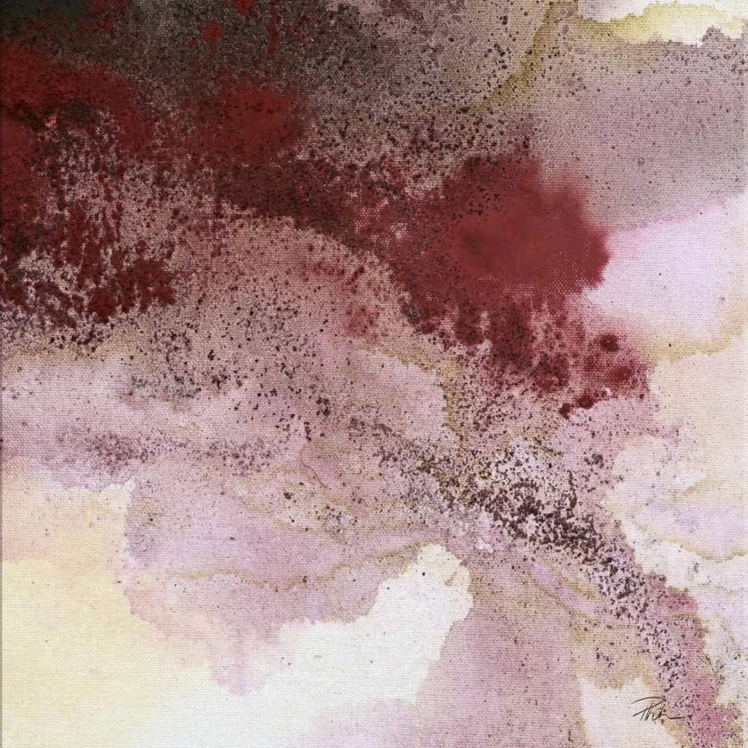 Aquarell-Look mit Acryl