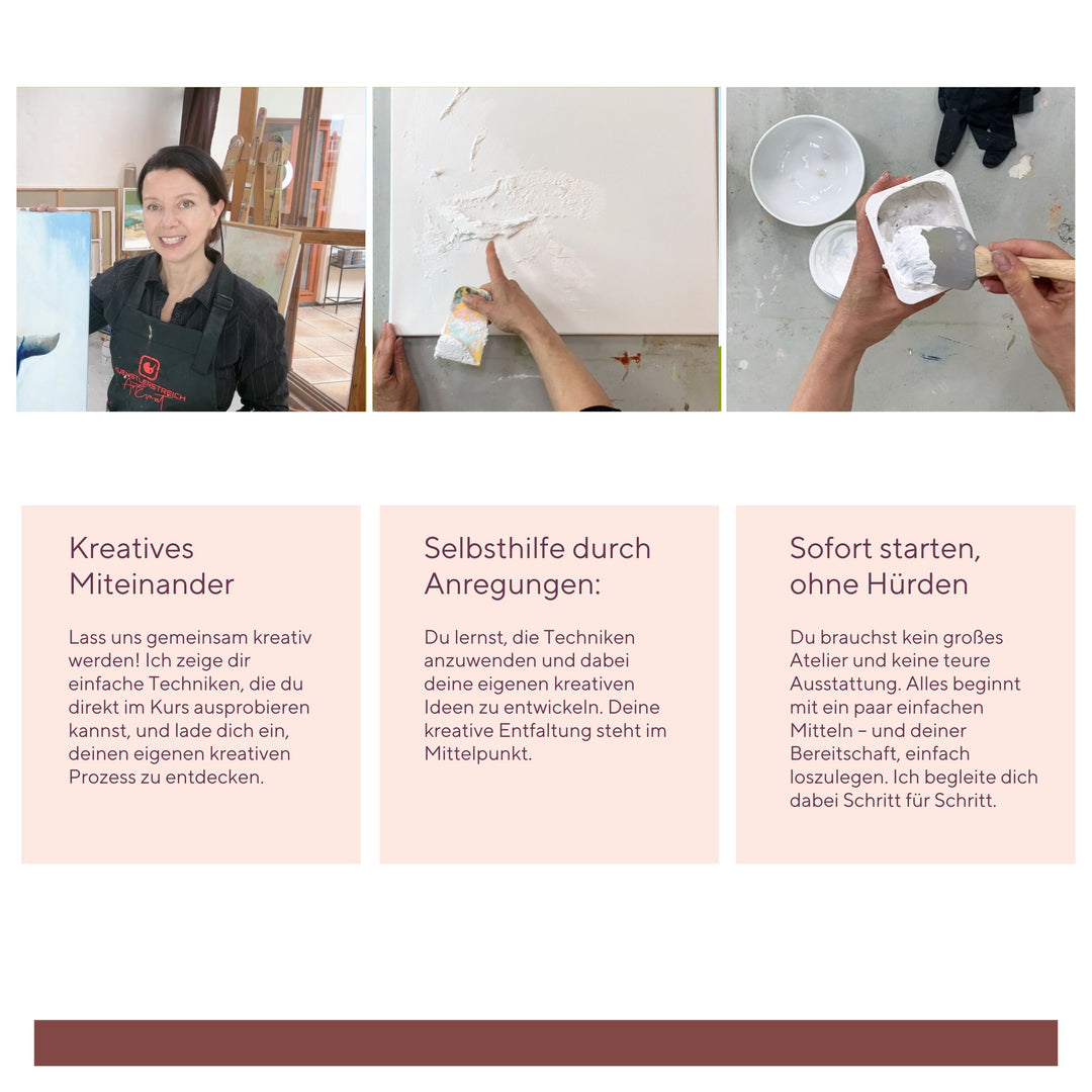 Video + Workbook: Strukturmasse selbst herstellen & anwenden
