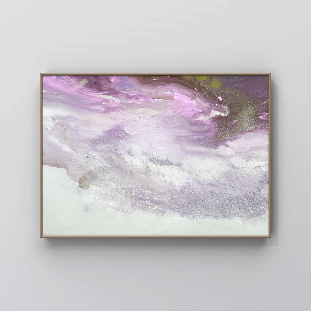 Original Kunstwerk Wolkenreise – Öl auf Leinwand