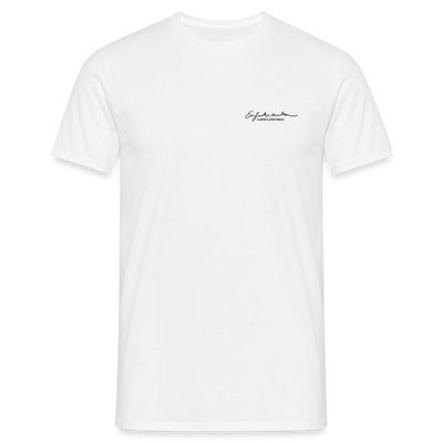 Männer T-Shirt ♡ Mit Spruch Einfach machen - weiß