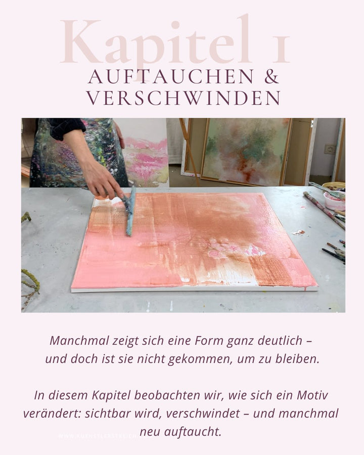 Onlinekurs Vom Gegenständlichen zur Abstrakten Malerei