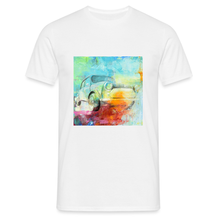 Fast colorful Männer T-Shirt - weiß